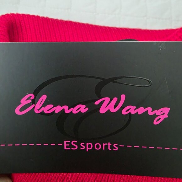 Elena Wang Red Button-Side Turtleneck Sweater S - Picture 9 of 12